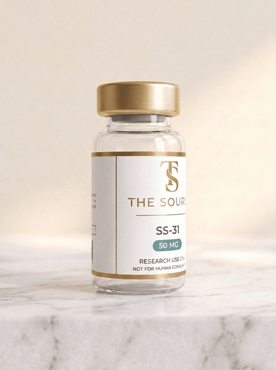 SS-31 50mg — three-quarter view
