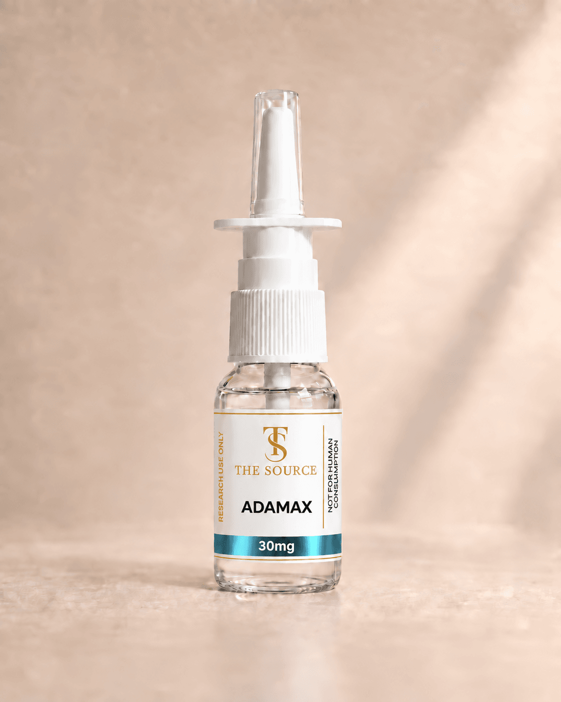 Adamax 30mg Long-Lasting Nasal Spray Kit, Standard, The Source gold-capped vial