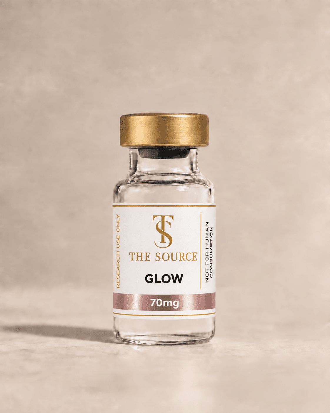GLOW 70mg vial
