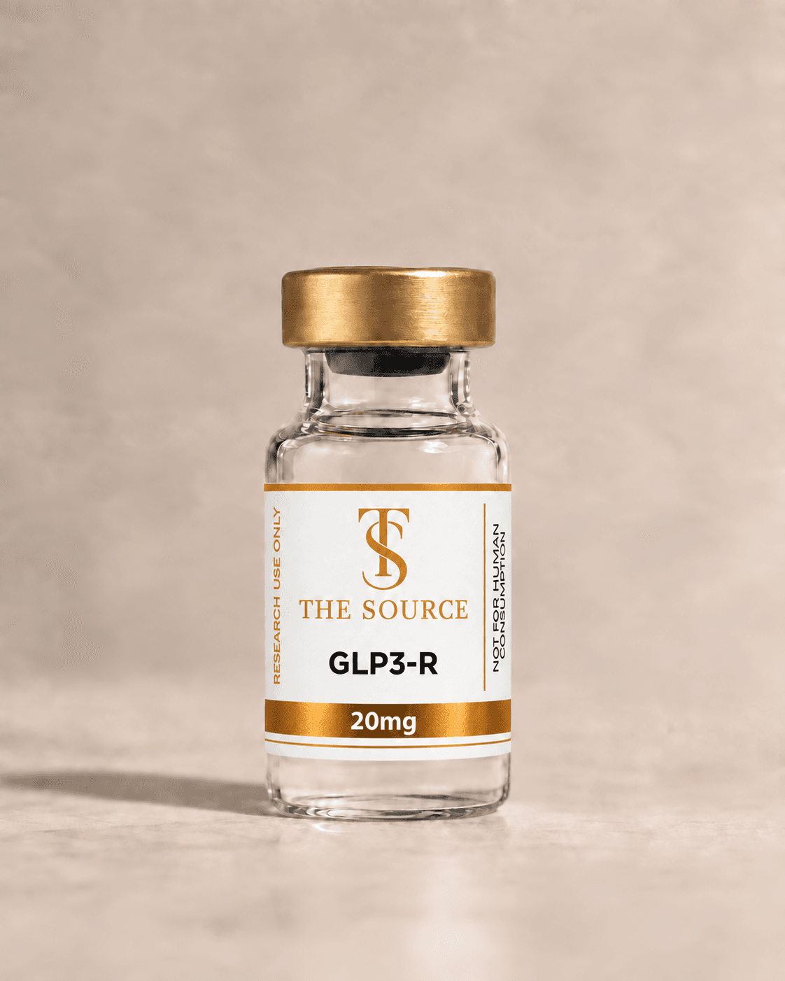 GLP3-R, 20mg, The Source gold-capped vial