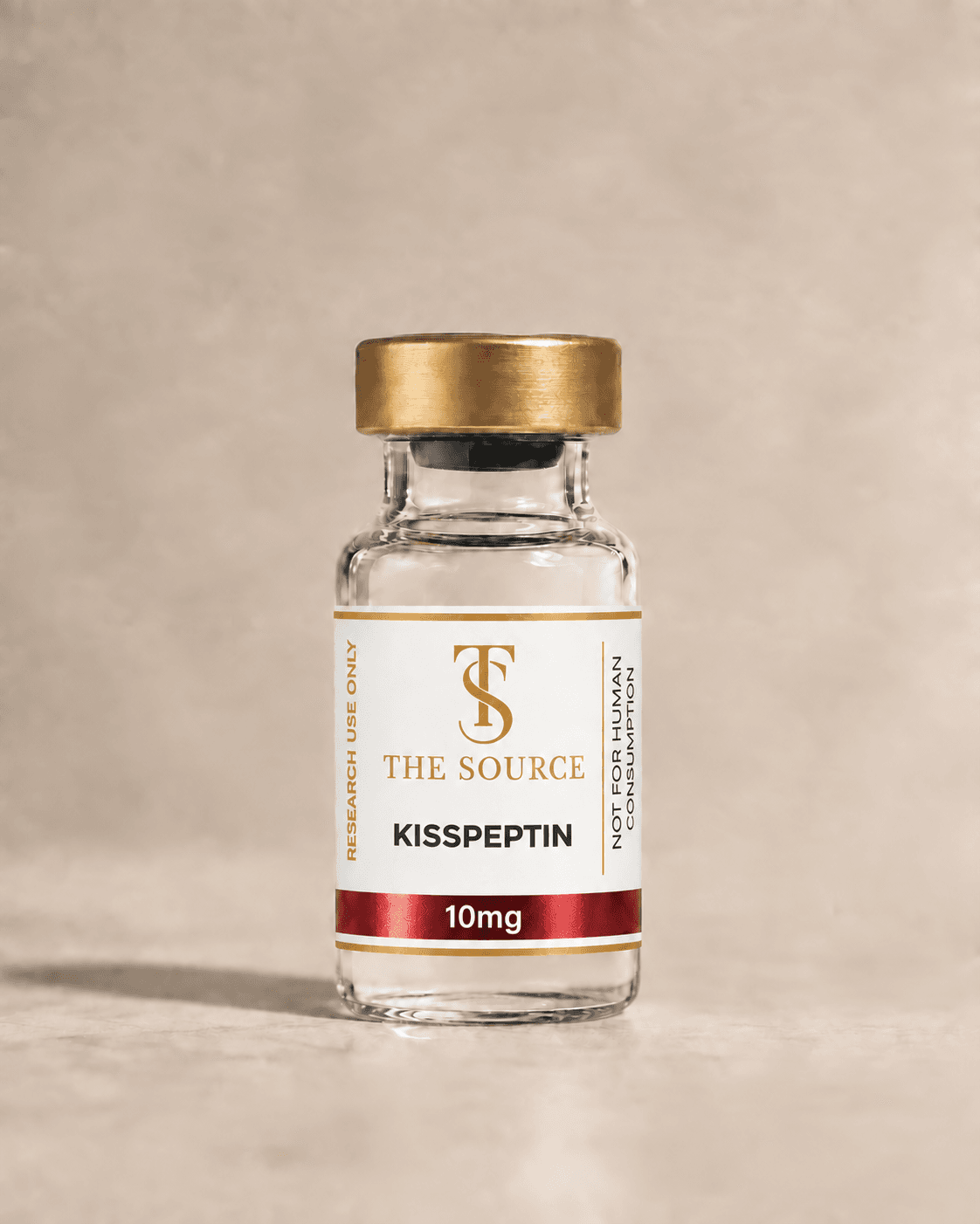 Kisspeptin, 10mg, The Source gold-capped vial