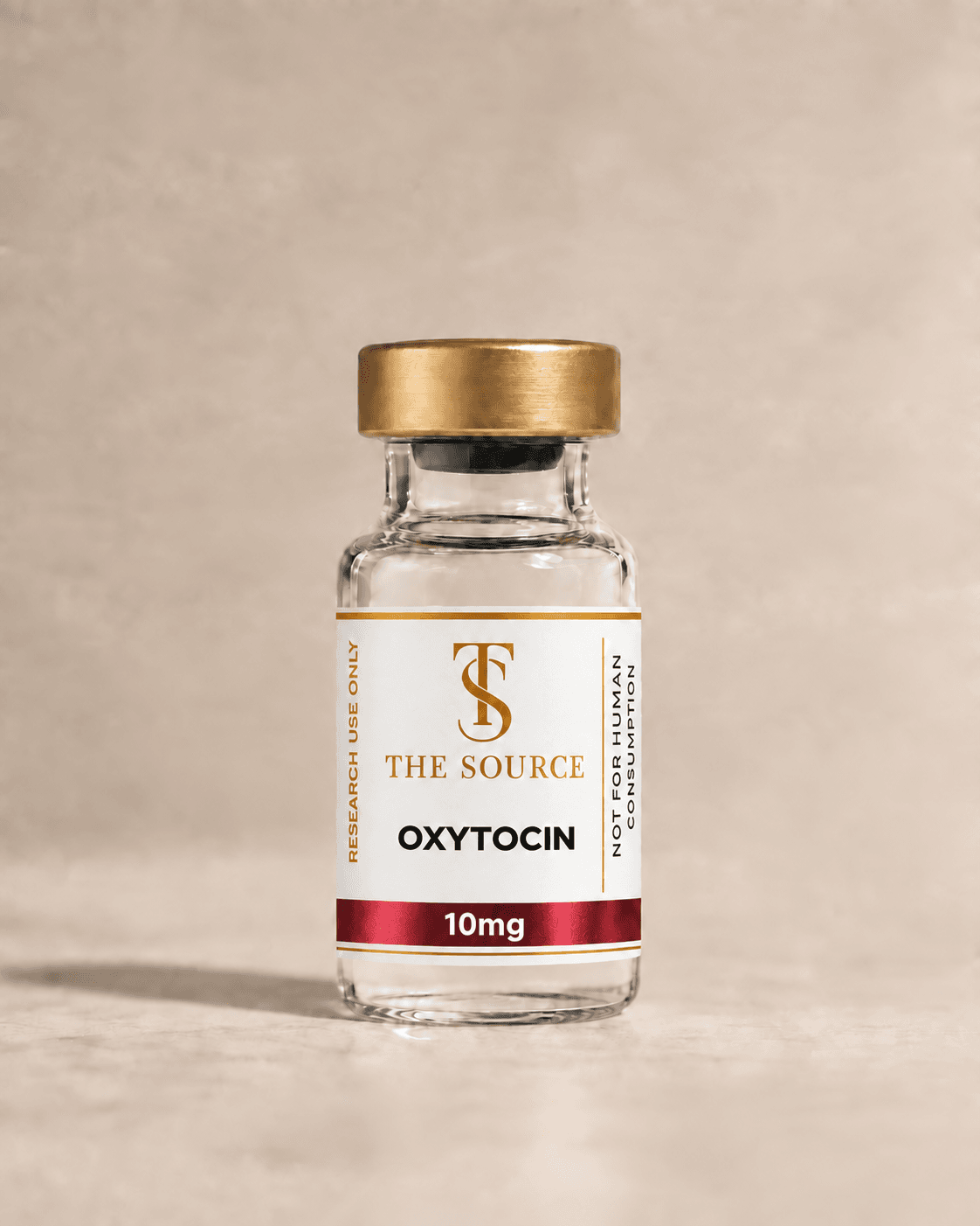 Oxytocin, 10mg, The Source gold-capped vial